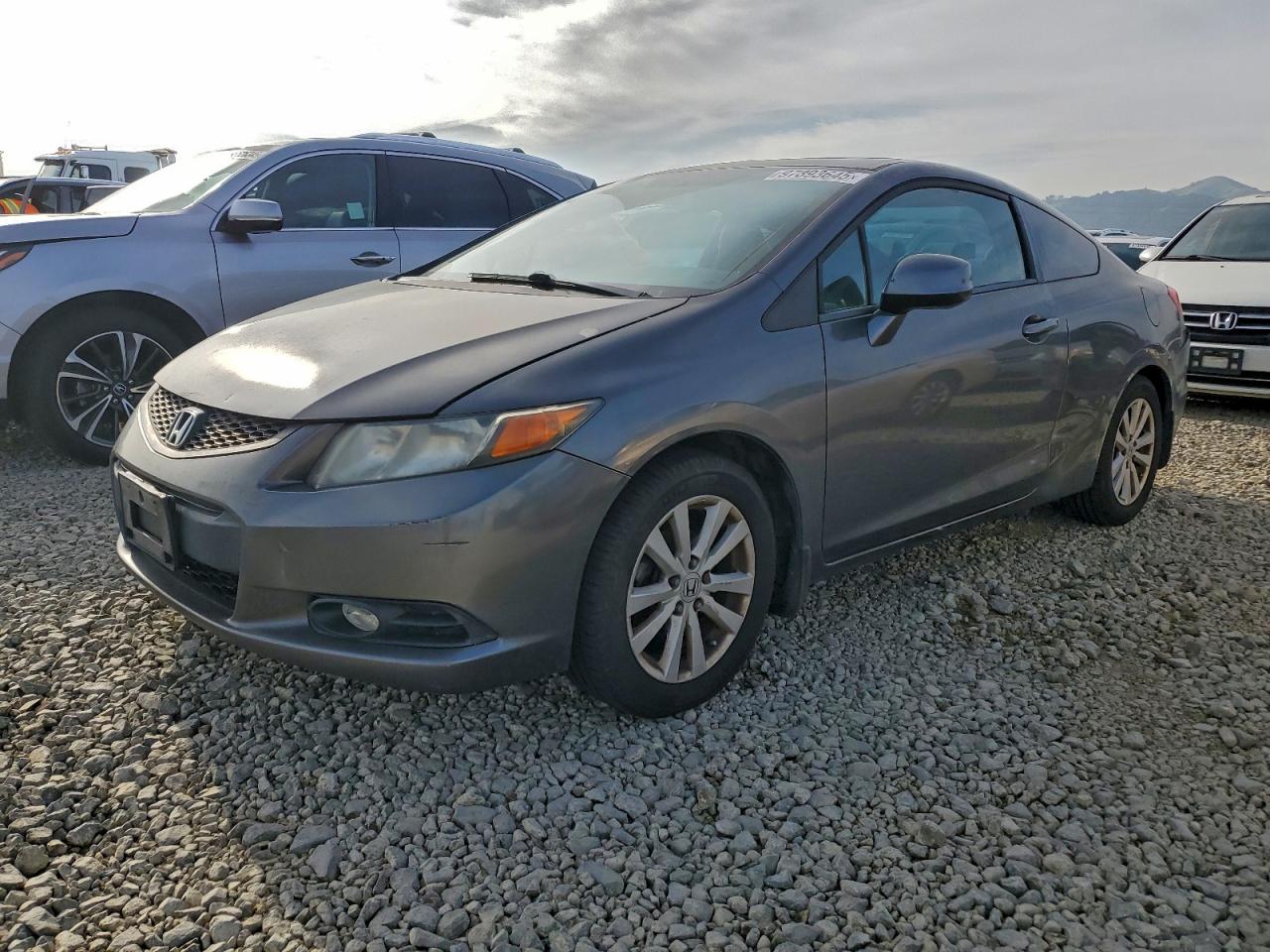 2012 HONDA CIVIC EXL — REAR END damage — photo 1