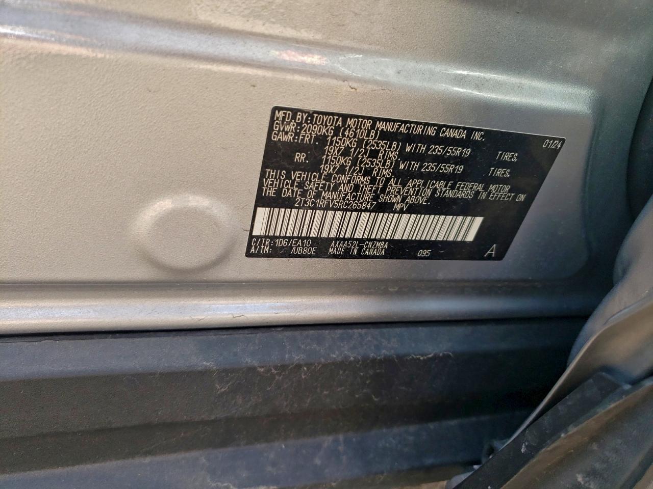 2024 TOYOTA RAV4 XLE PREMIUM photo 13