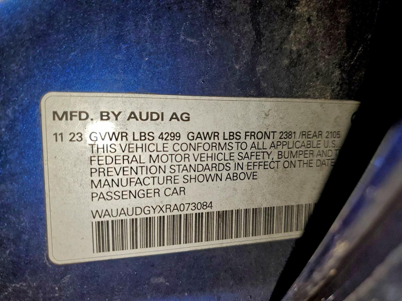 2024 AUDI A3 PREMIUM photo 12
