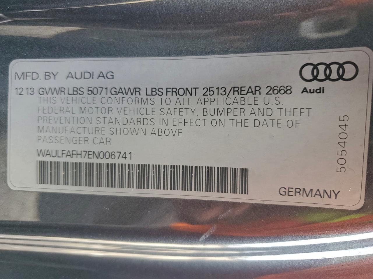 2014 AUDI A5 PREMIUM PLUS photo 13