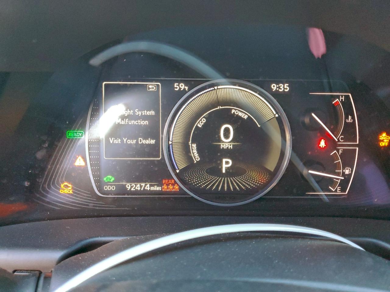 2023 LEXUS ES 300H BASE photo 9