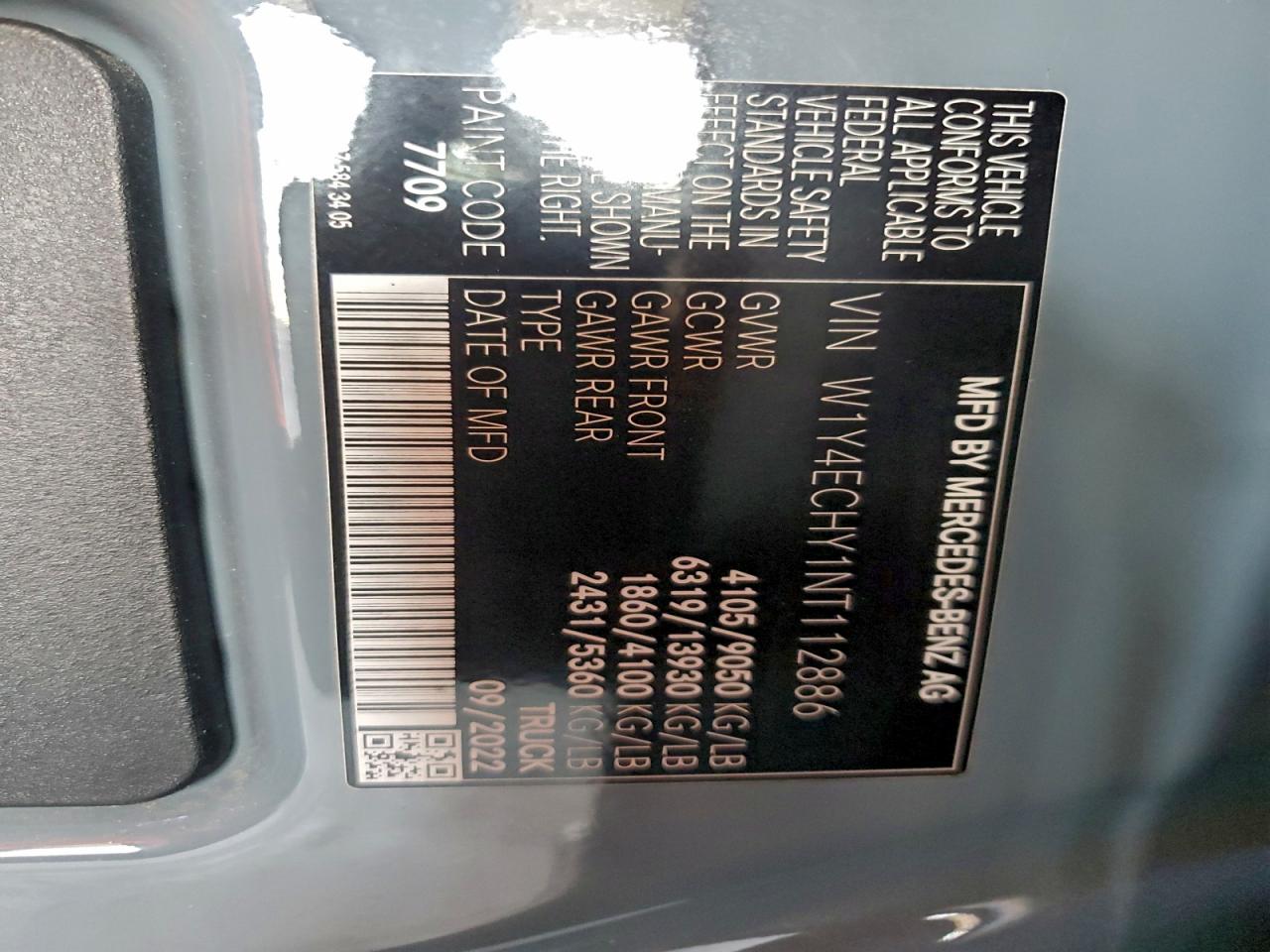 2022 MERCEDES-BENZ SPRINTER 2500 photo 14