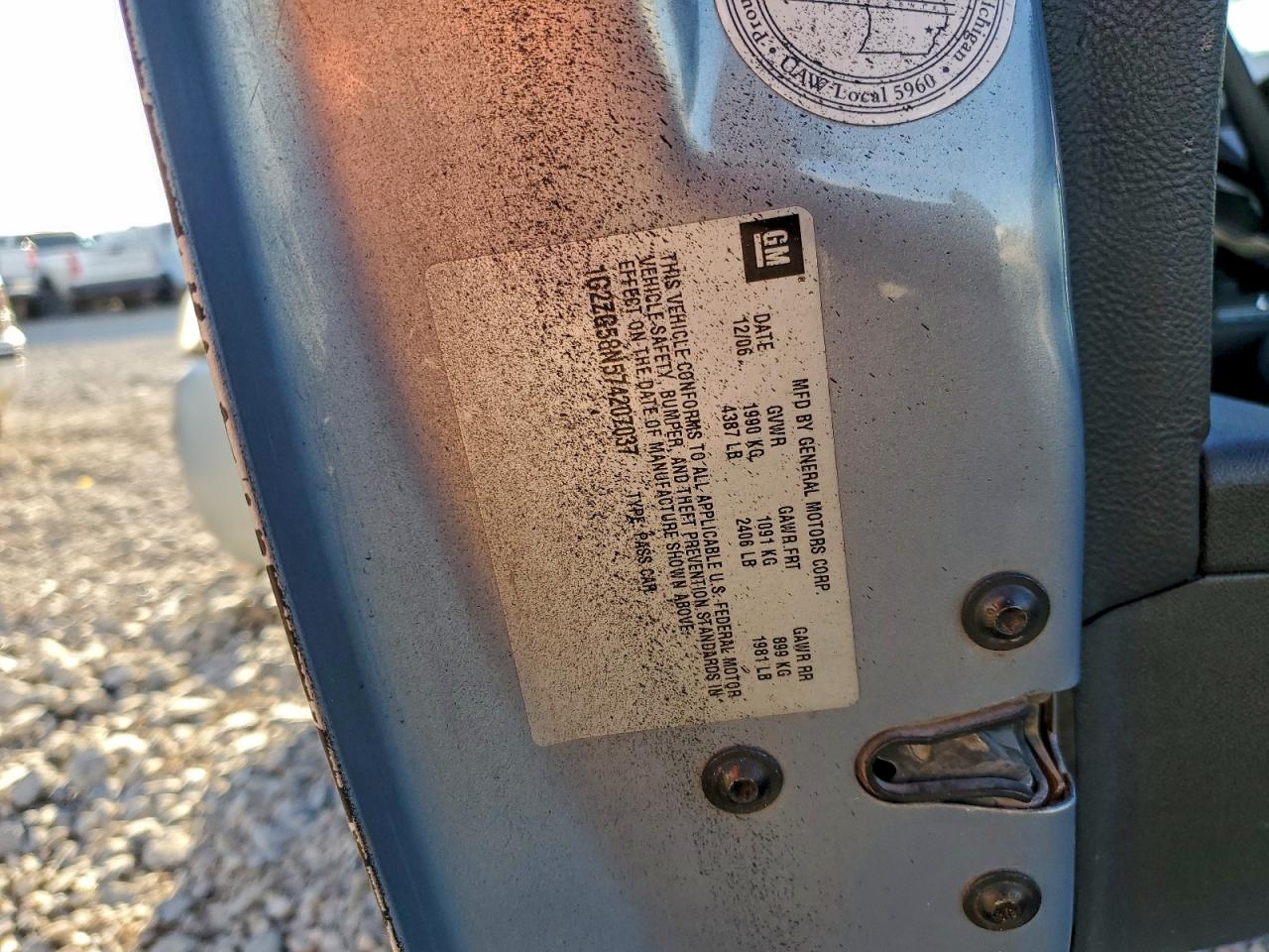 2007 PONTIAC G6 BASE photo 12