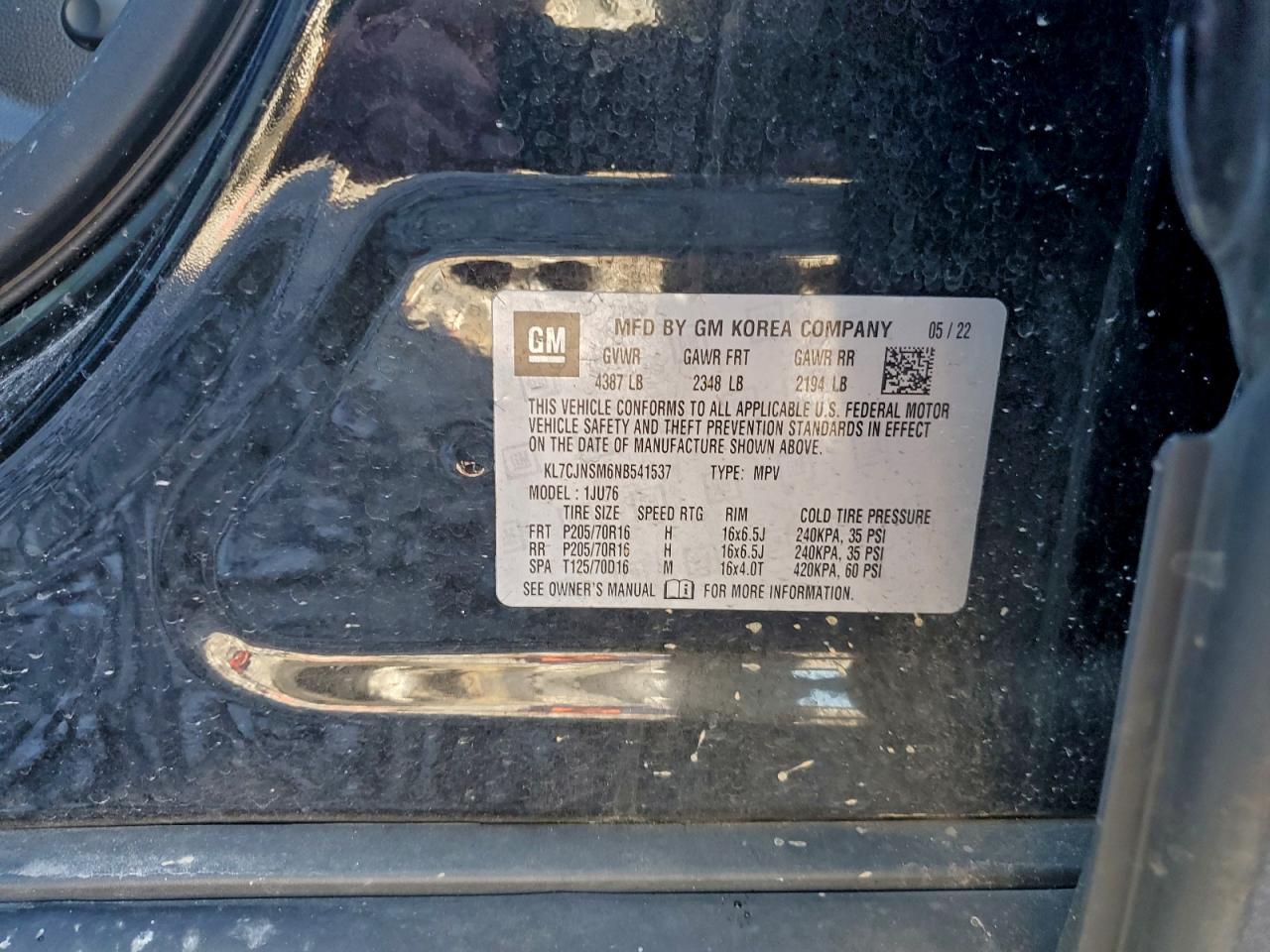 2022 CHEVROLET TRAX LS photo 27