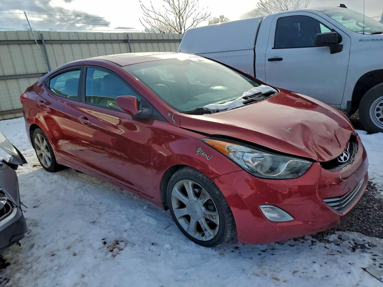 2013 HYUNDAI ELANTRA GLS photo 10