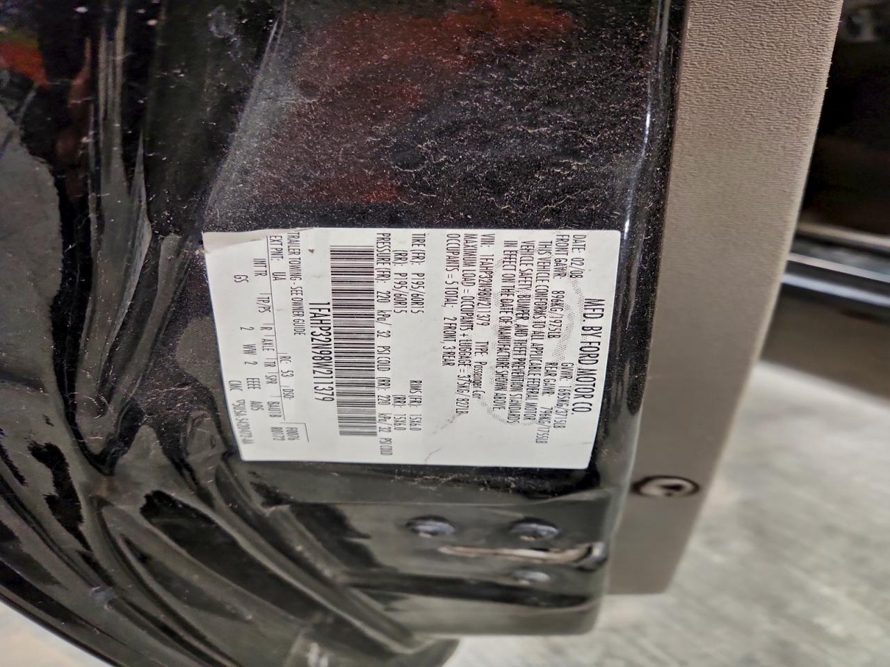 2008 FORD FOCUS S/SE photo 12