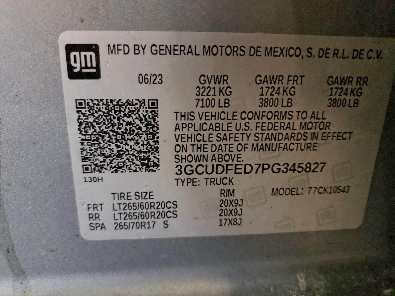 2023 CHEVROLET SILVERADO K1500 LT TRAIL BOSS photo 12