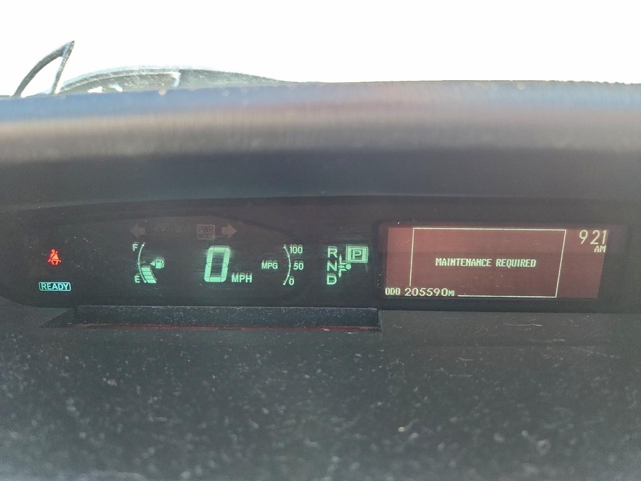 2012 TOYOTA PRIUS photo 9