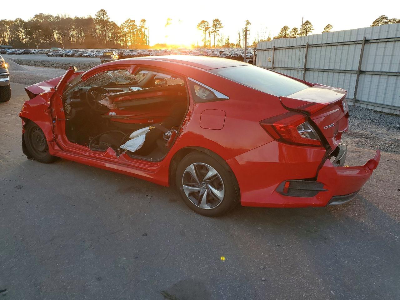 2020 HONDA CIVIC LX photo 2