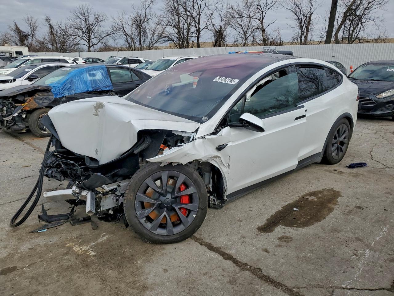 2024 TESLA MODEL X — FRONT END damage — photo 1
