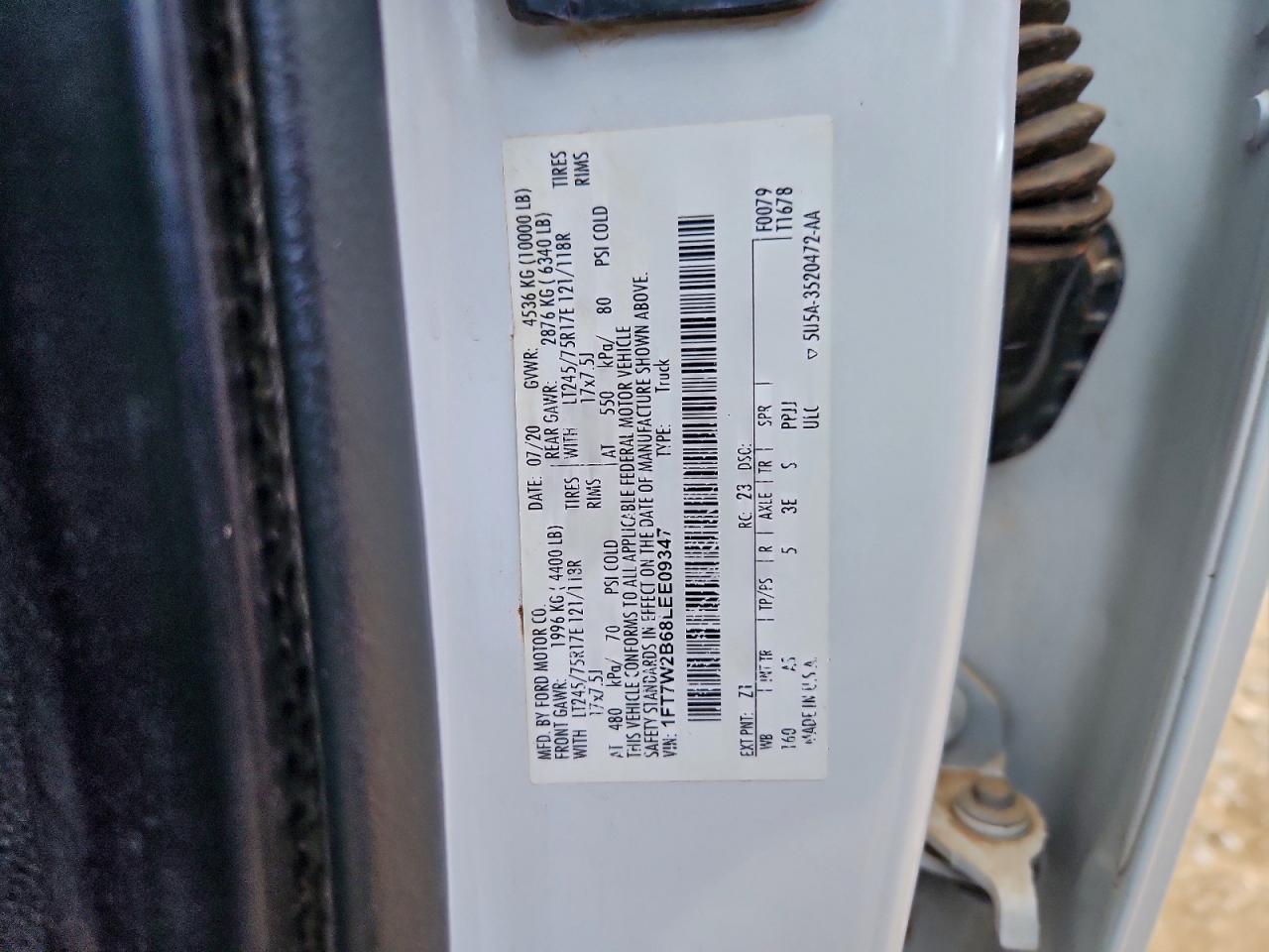 2020 FORD F250 SUPER DUTY photo 12