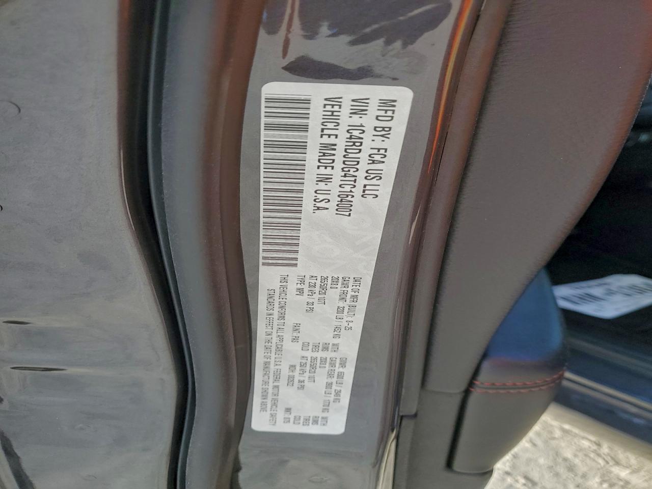 2026 DODGE DURANGO GT photo 13
