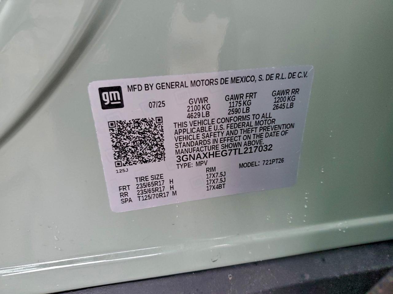 2026 CHEVROLET EQUINOX LT photo 13