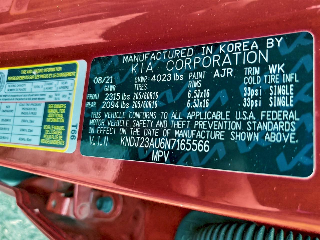2022 KIA SOUL LX photo 12
