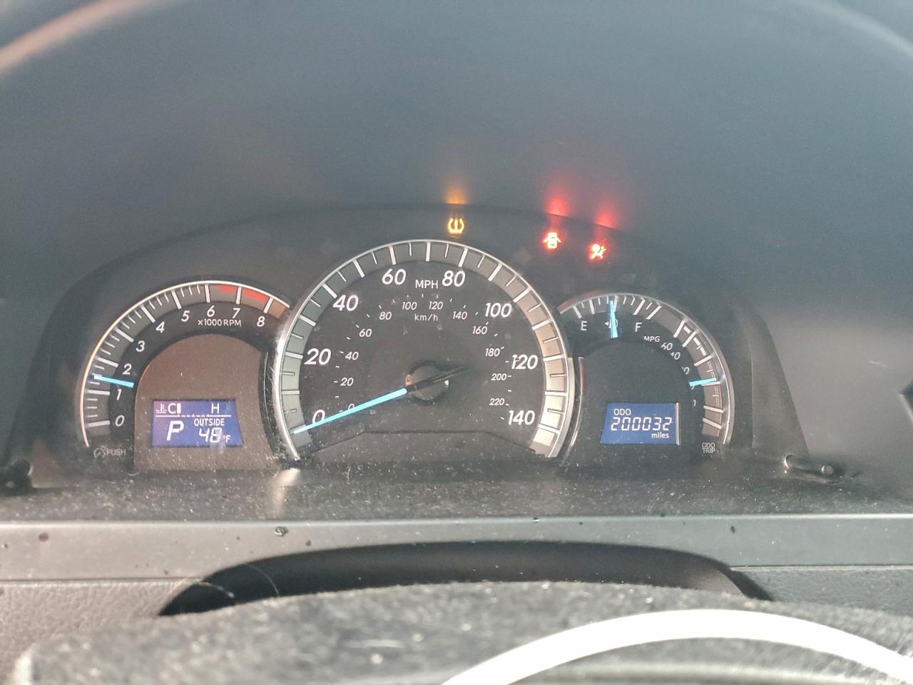 2012 TOYOTA CAMRY BASE photo 9