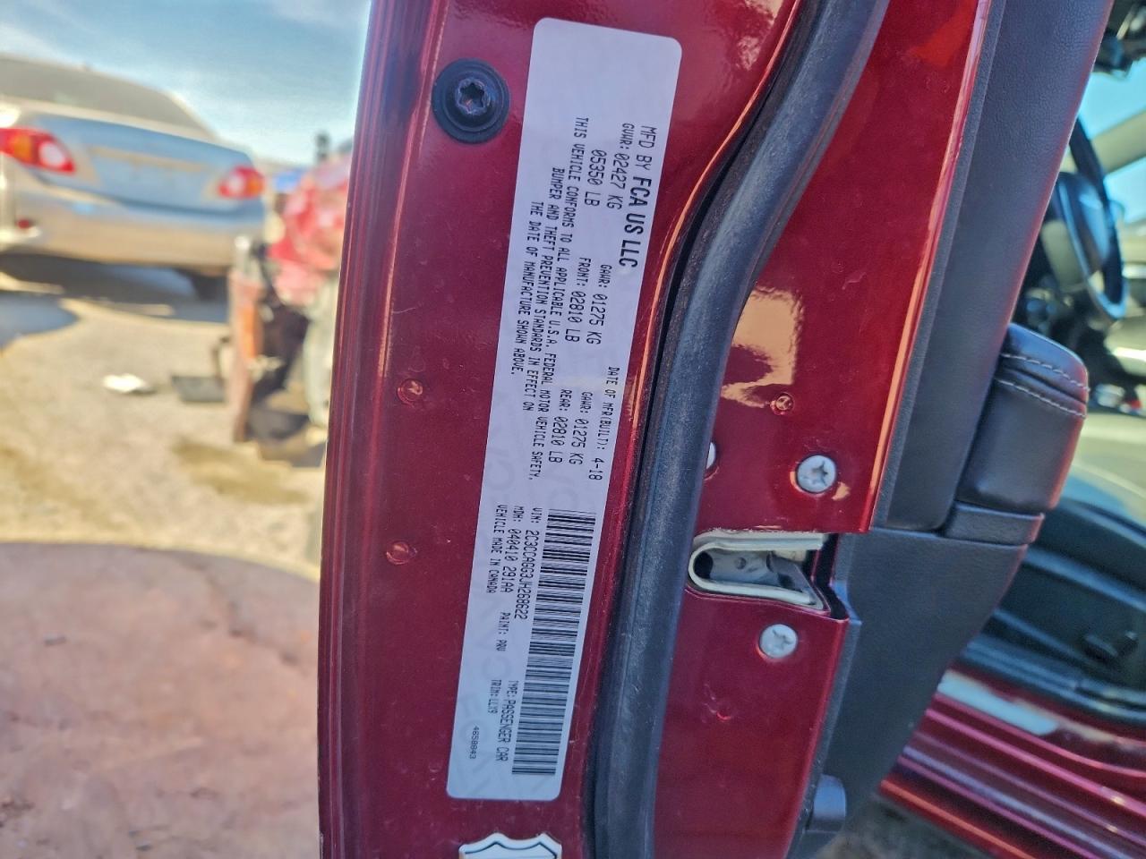 2018 CHRYSLER 300 S photo 13