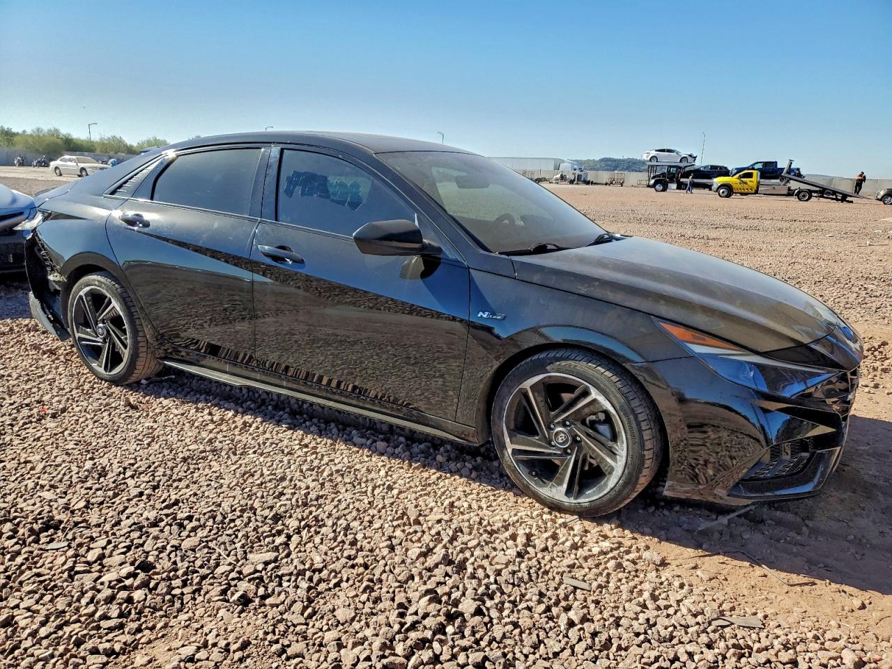 2022 HYUNDAI ELANTRA N LINE photo 4