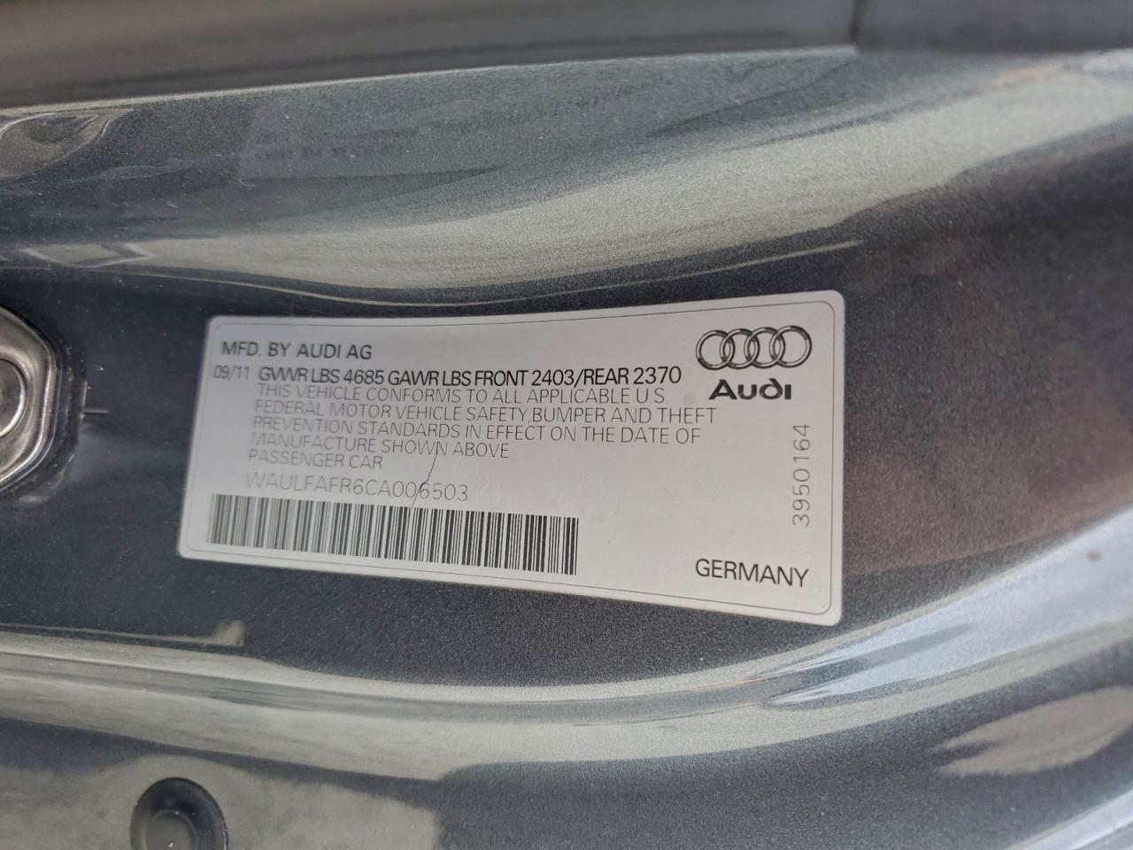 2012 AUDI A5 PREMIUM PLUS photo 12