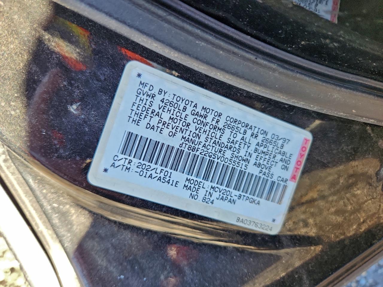 1997 LEXUS ES 300 photo 12