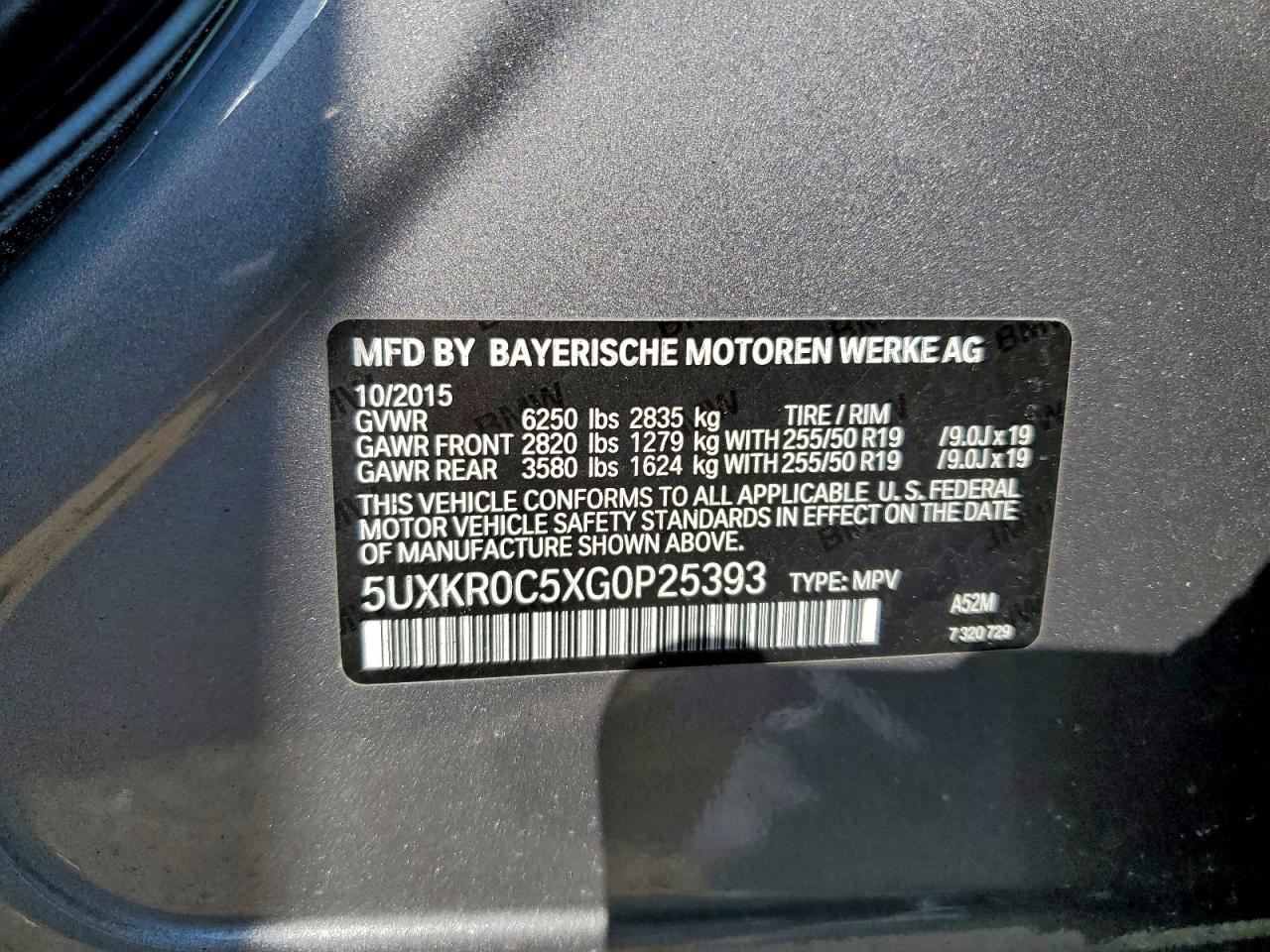 2016 BMW X5 XDRIVE35I photo 23