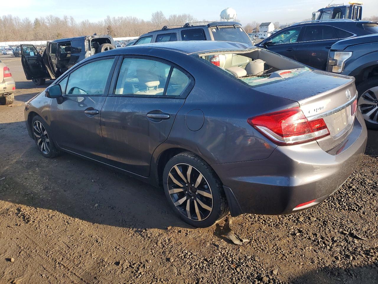 2014 HONDA CIVIC EXL photo 2