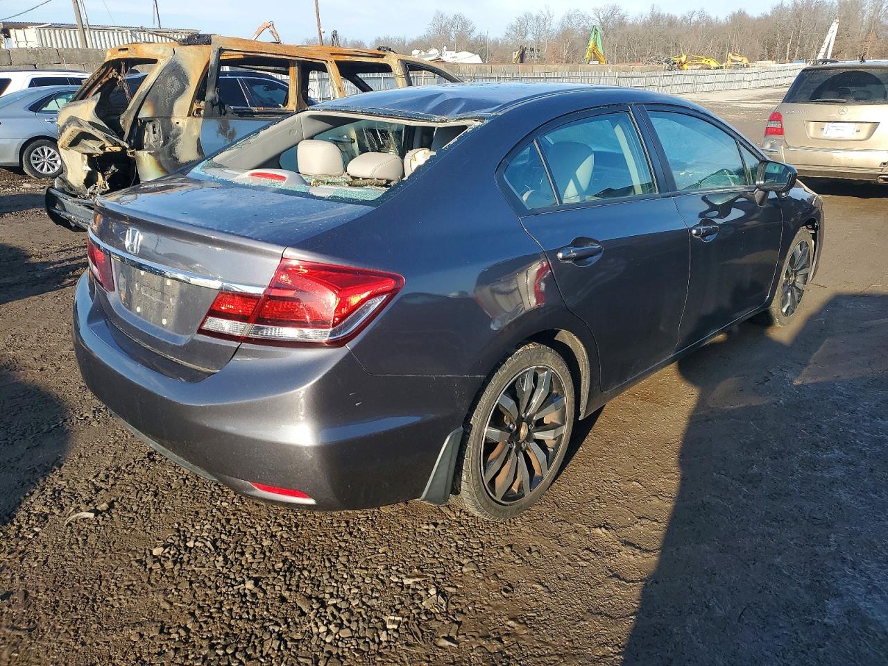 2014 HONDA CIVIC EXL photo 3