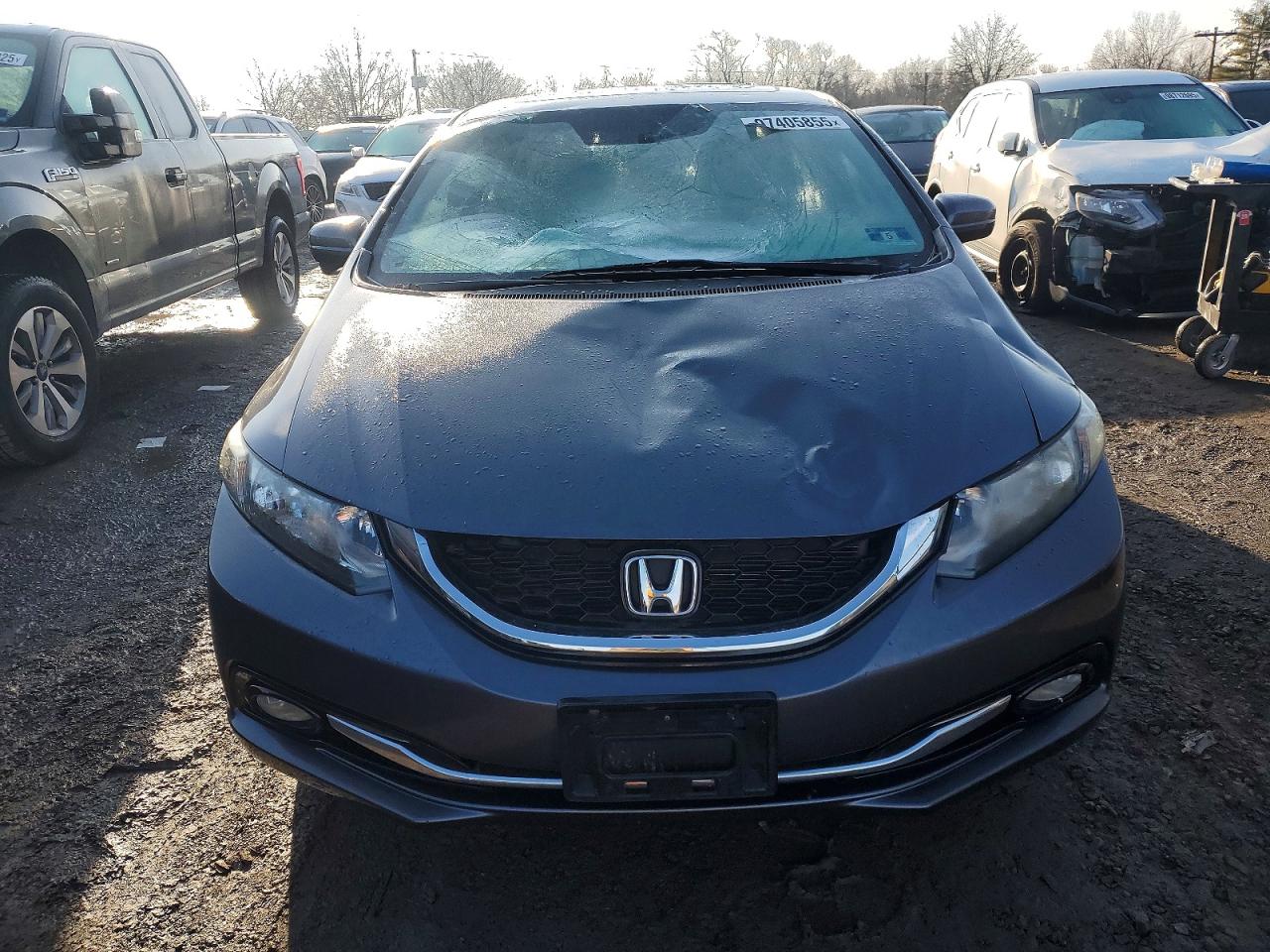 2014 HONDA CIVIC EXL photo 5
