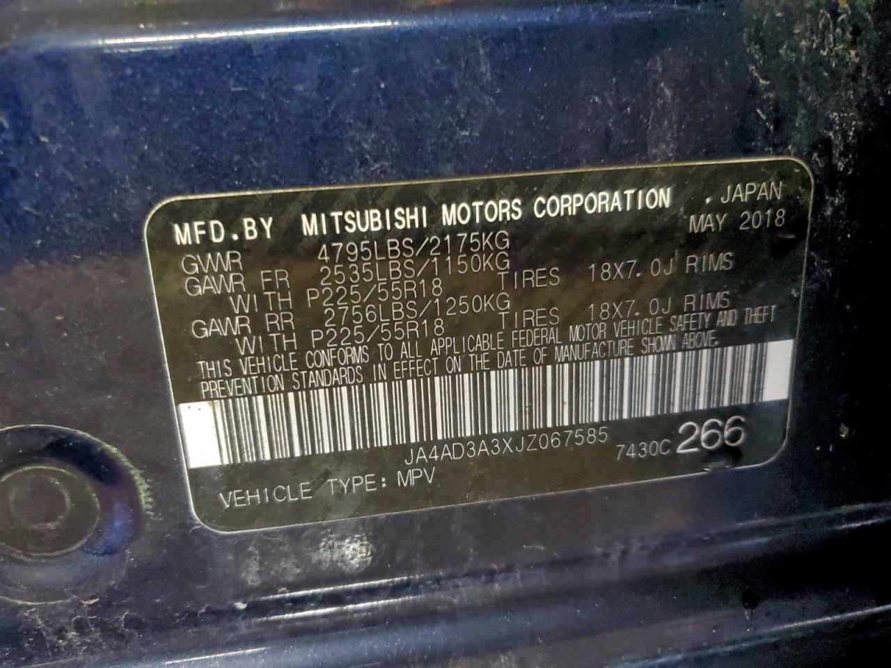 2018 MITSUBISHI OUTLANDER SE photo 13