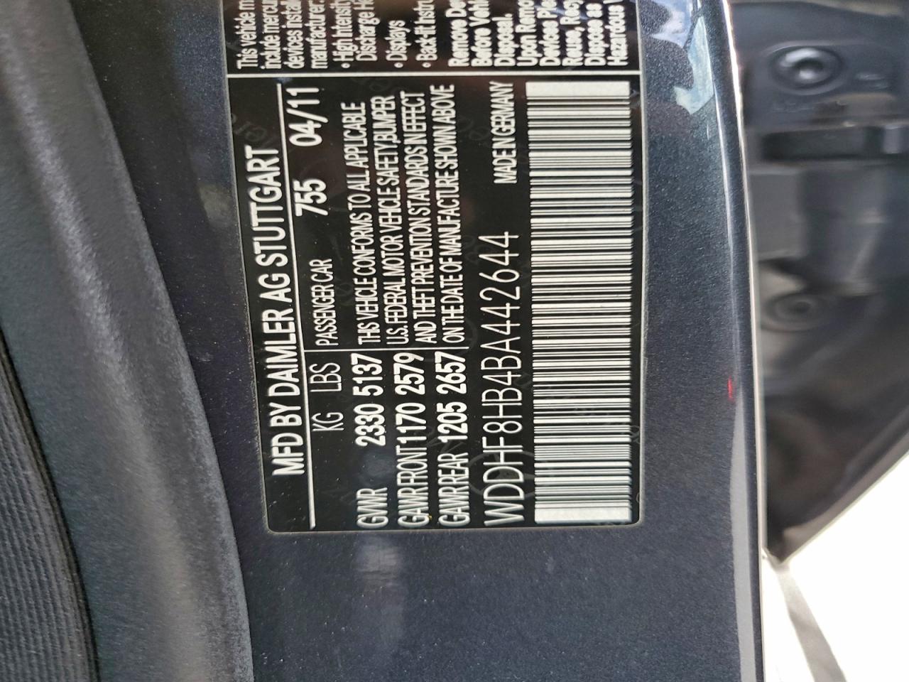 2011 MERCEDES-BENZ E 350 4MATIC photo 23