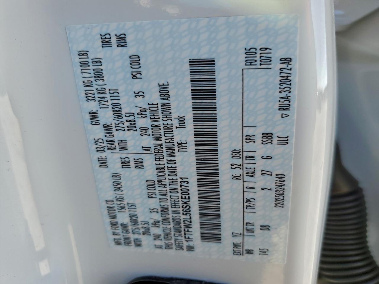 2025 FORD F150 STX photo 25