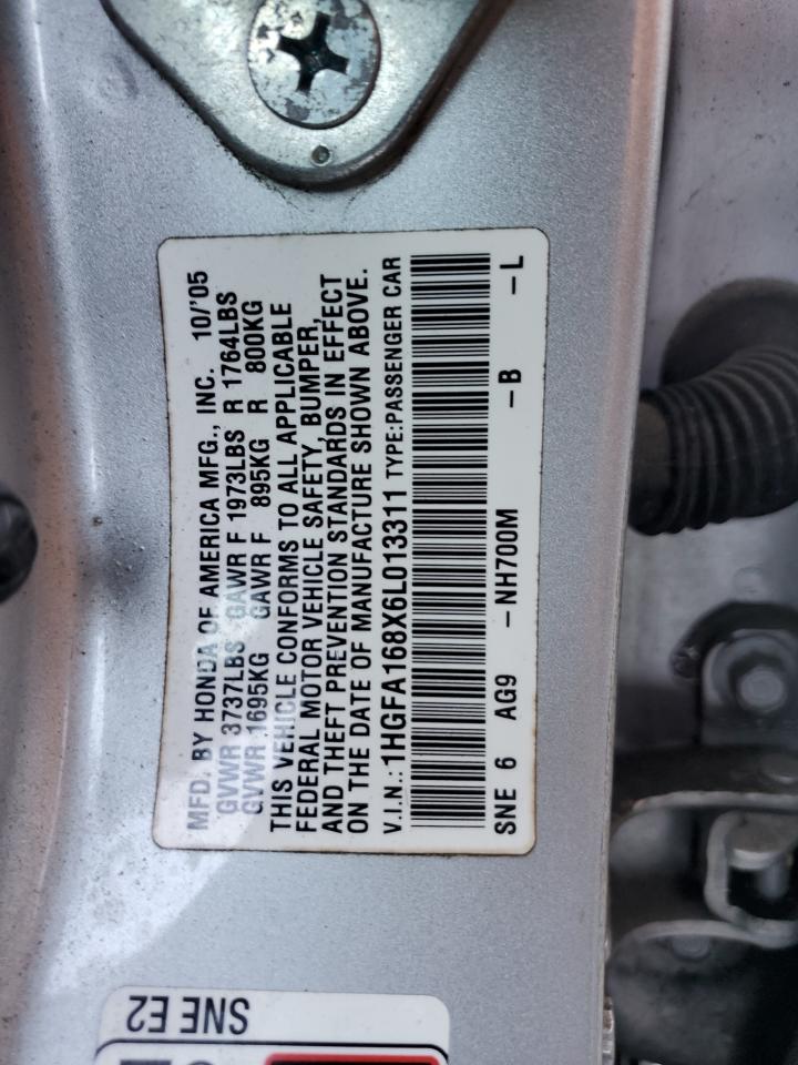 2006 HONDA CIVIC EX photo 12