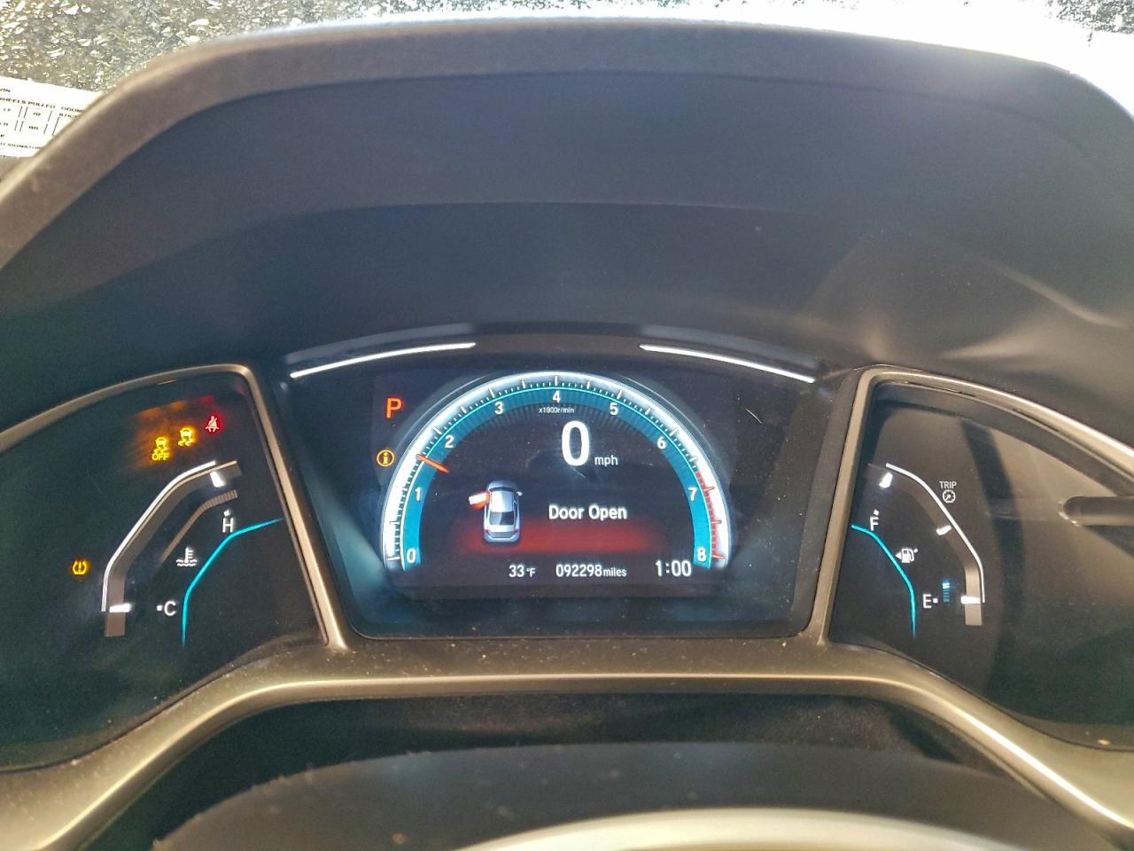 2017 HONDA CIVIC EX photo 9