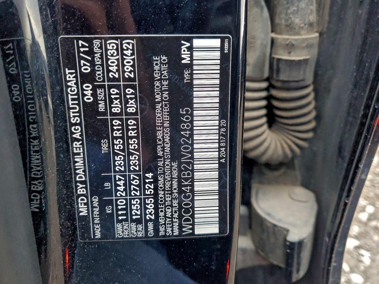 2018 MERCEDES-BENZ GLC 300 4MATIC photo 12