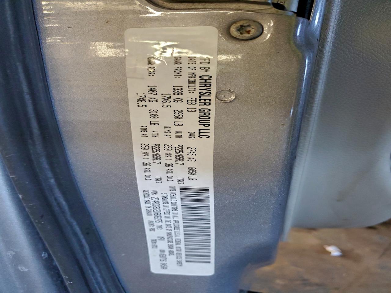 2013 DODGE GRAND CARAVAN SE photo 13
