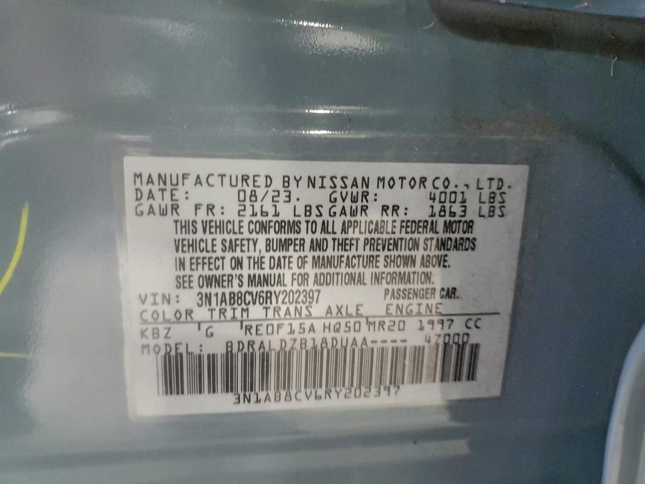 2024 NISSAN SENTRA SV photo 12