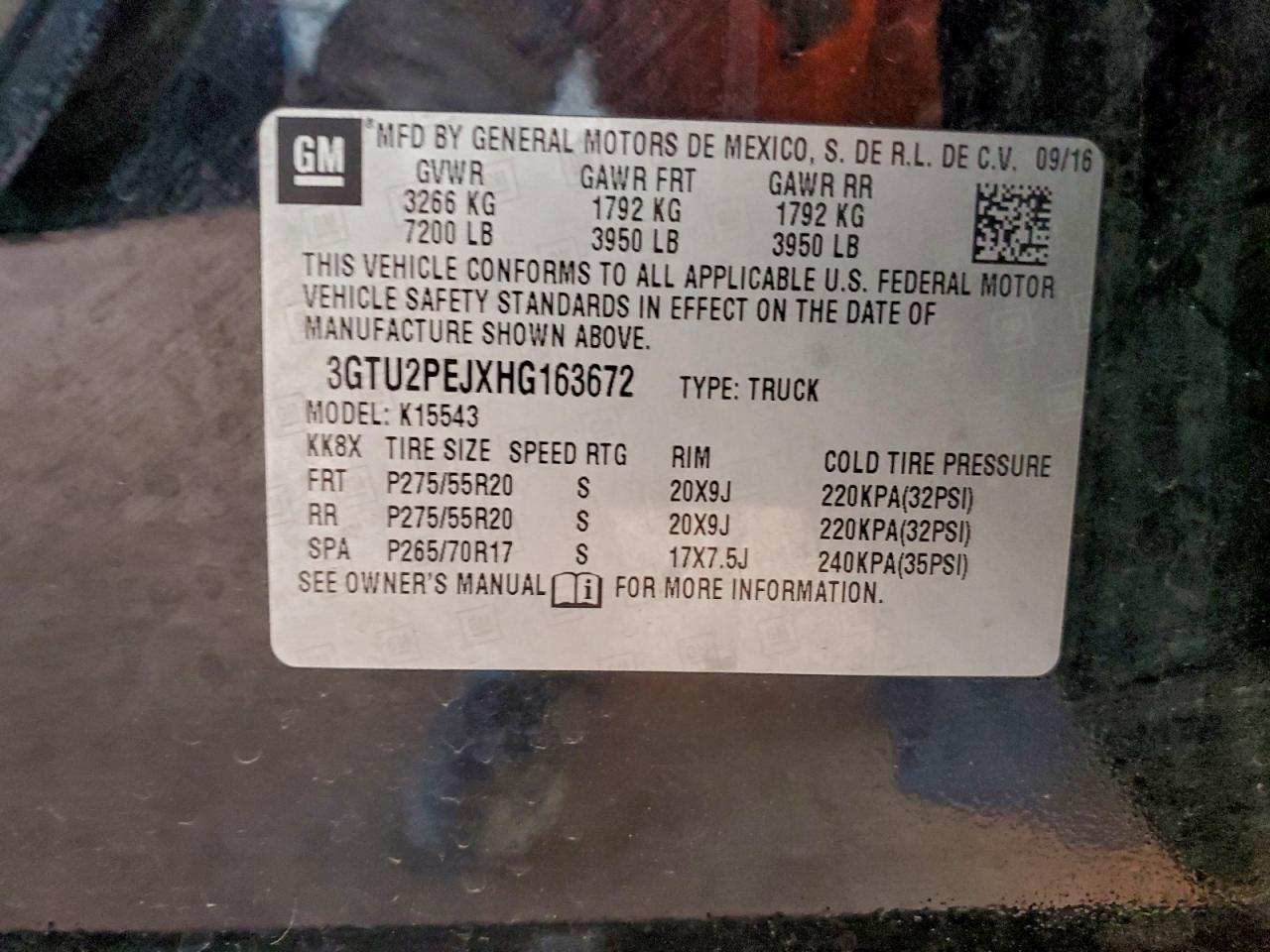 2017 GMC SIERRA K1500 DENALI photo 12