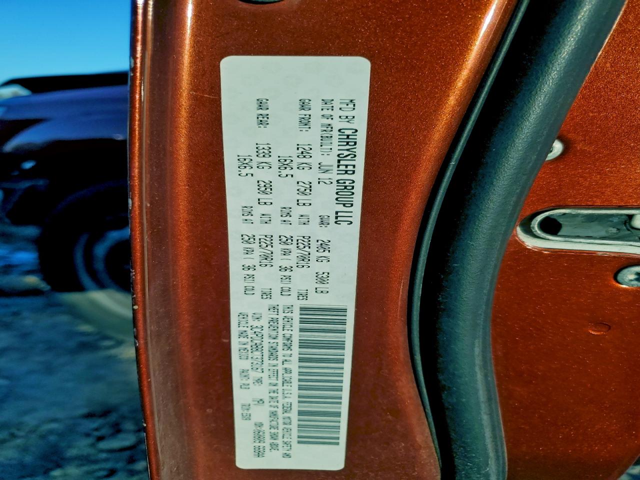2012 DODGE JOURNEY SE photo 37