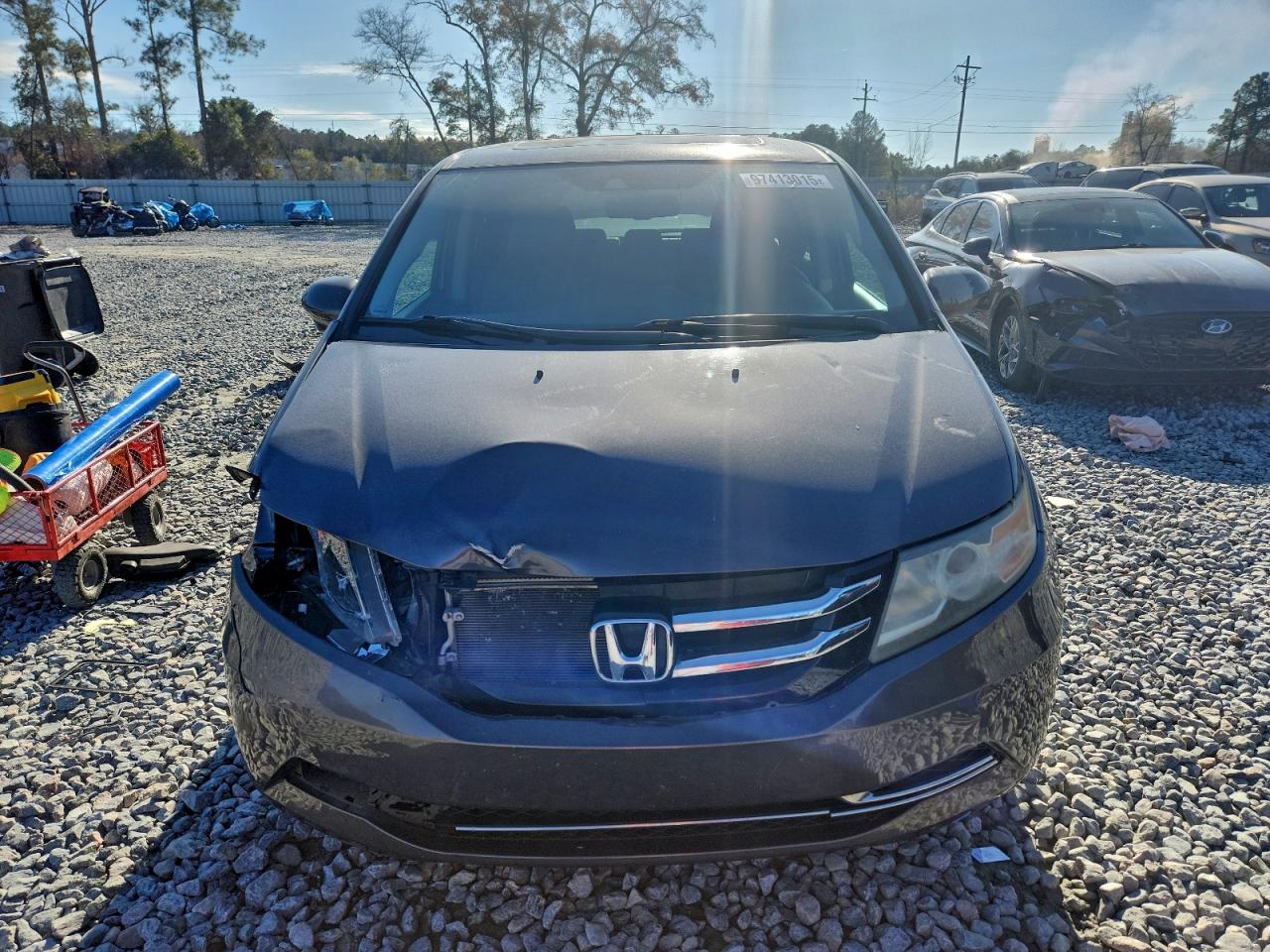 2014 HONDA ODYSSEY EXL photo 5