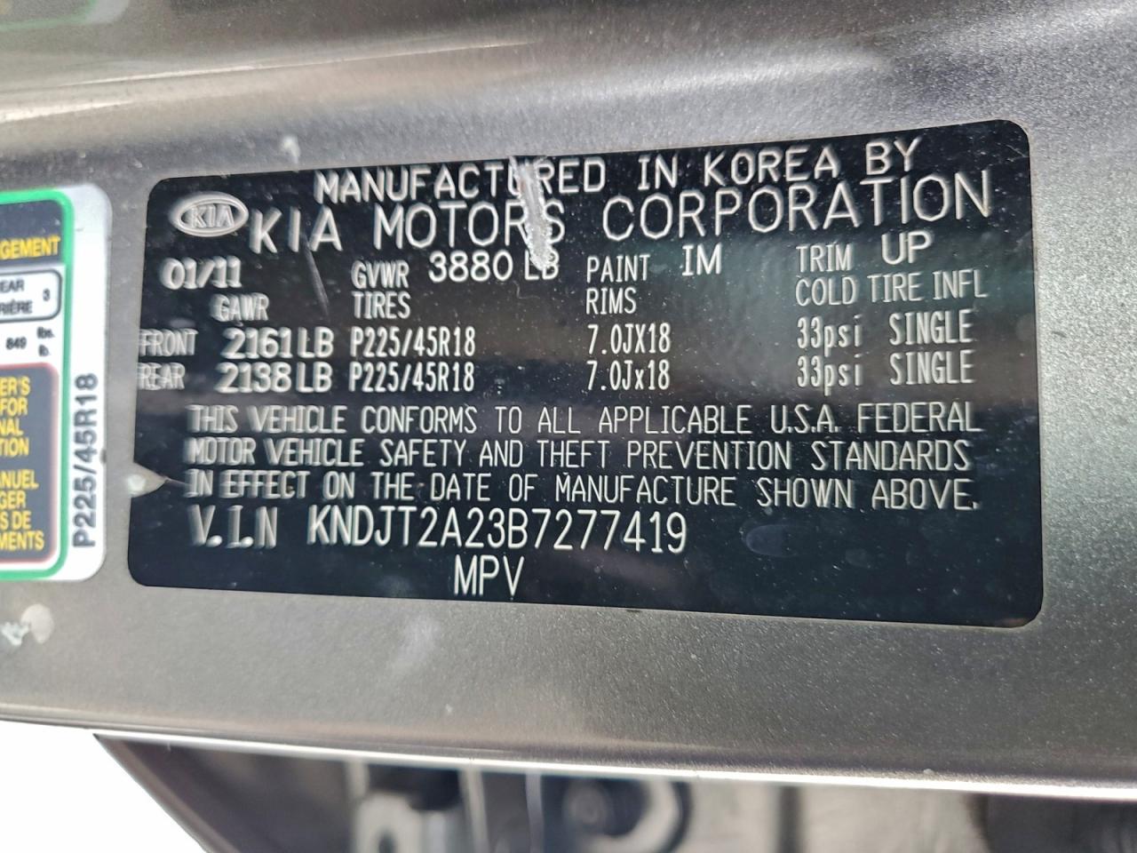 2011 KIA SOUL + photo 12