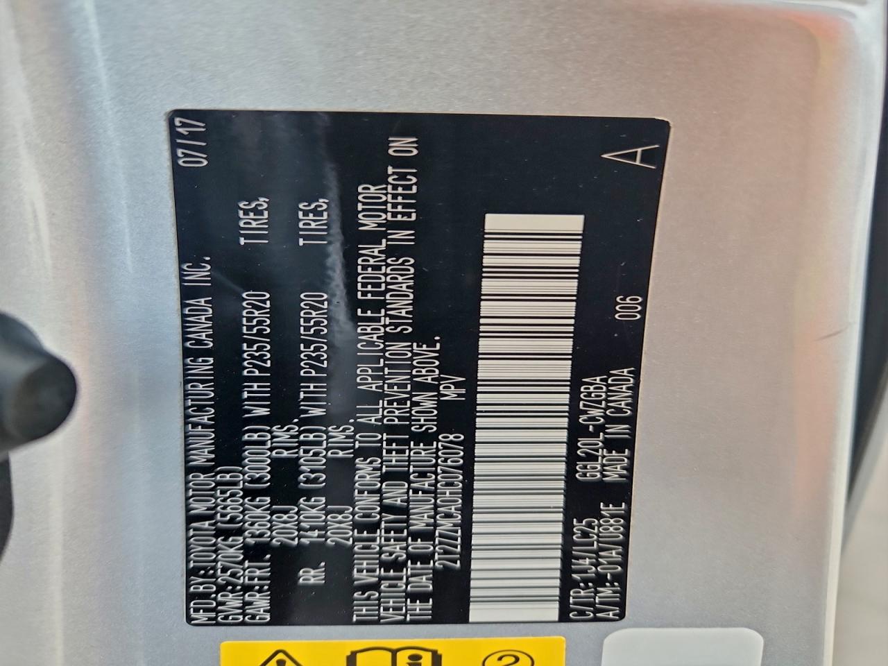 2017 LEXUS RX 350 BASE photo 14
