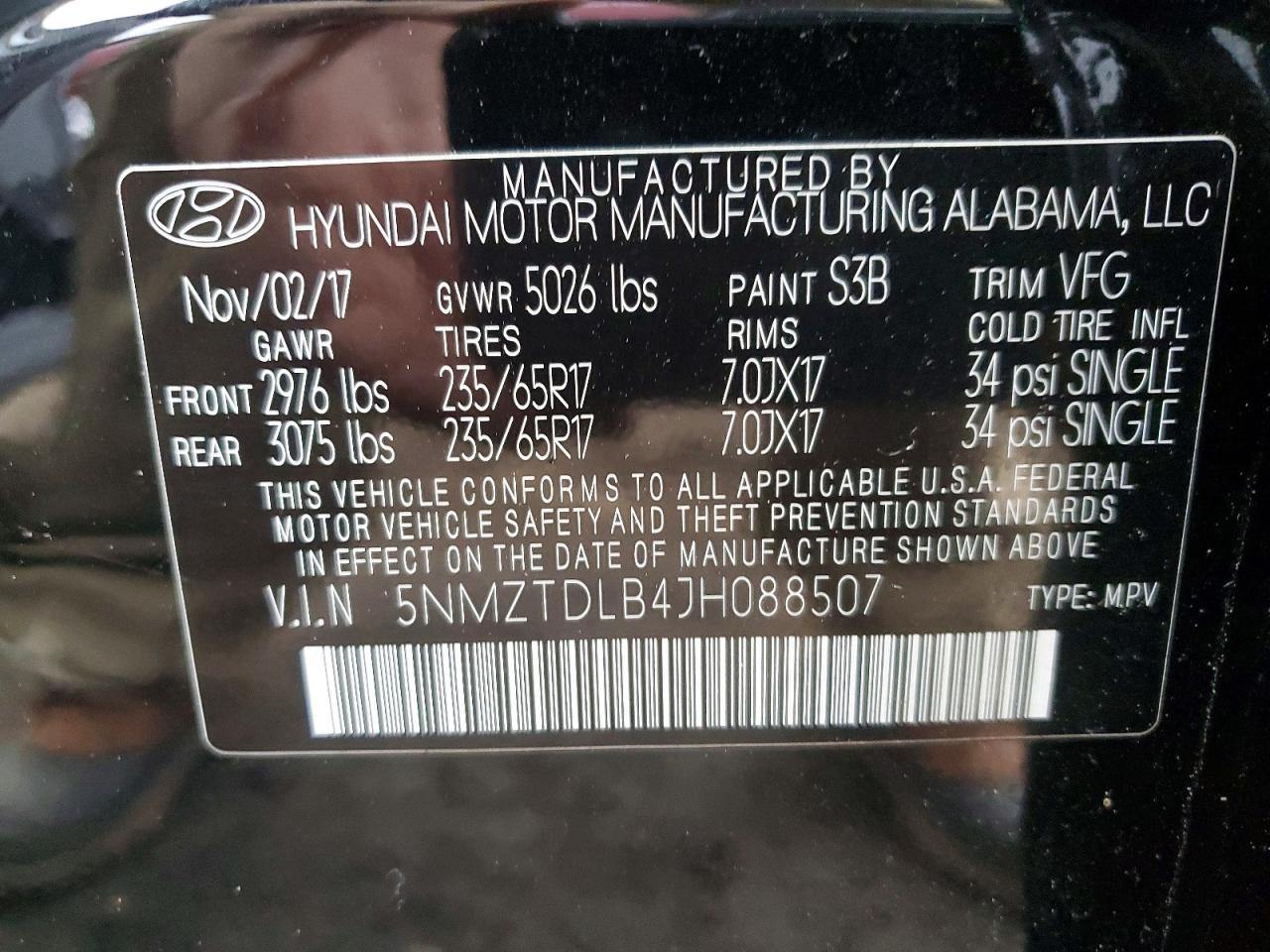 2018 HYUNDAI SANTA FE SPORT photo 13