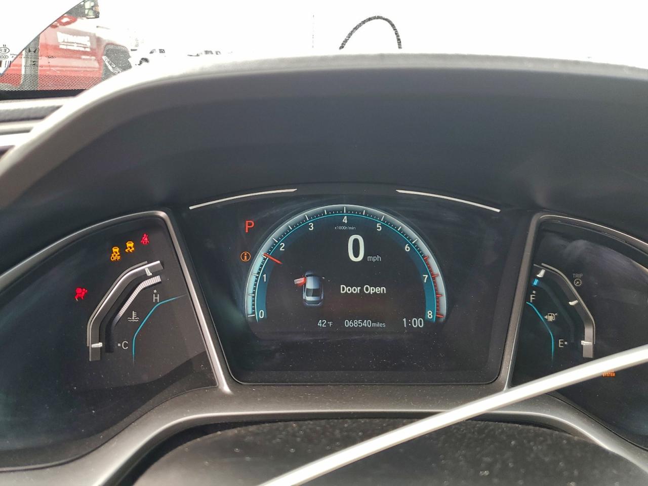 2017 HONDA CIVIC EX photo 9