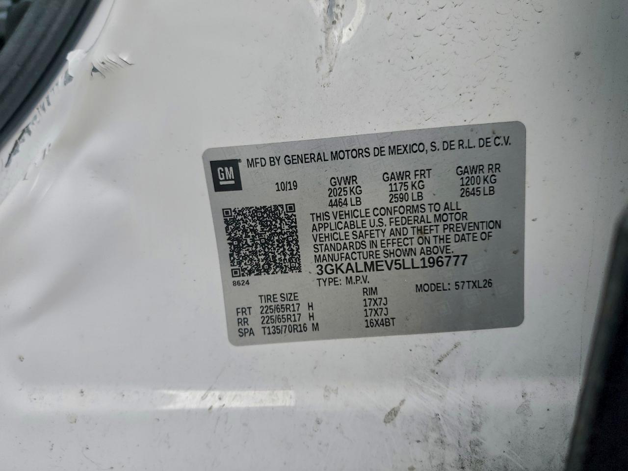 2020 GMC TERRAIN SLE photo 12