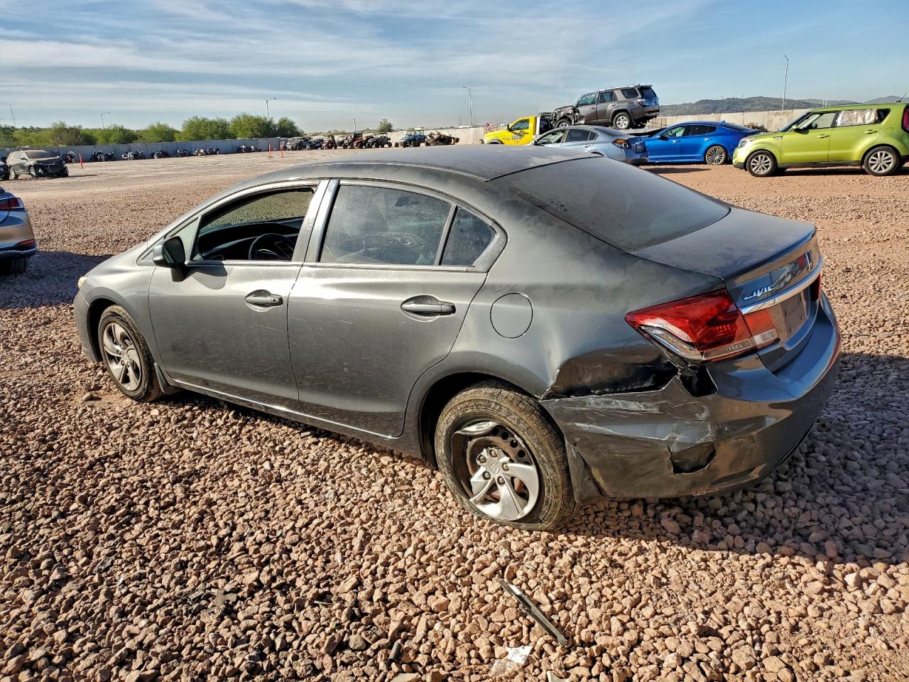2013 HONDA CIVIC LX photo 2