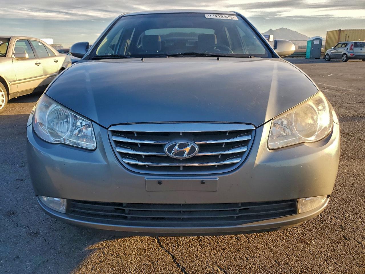 2010 HYUNDAI ELANTRA BLUE photo 5