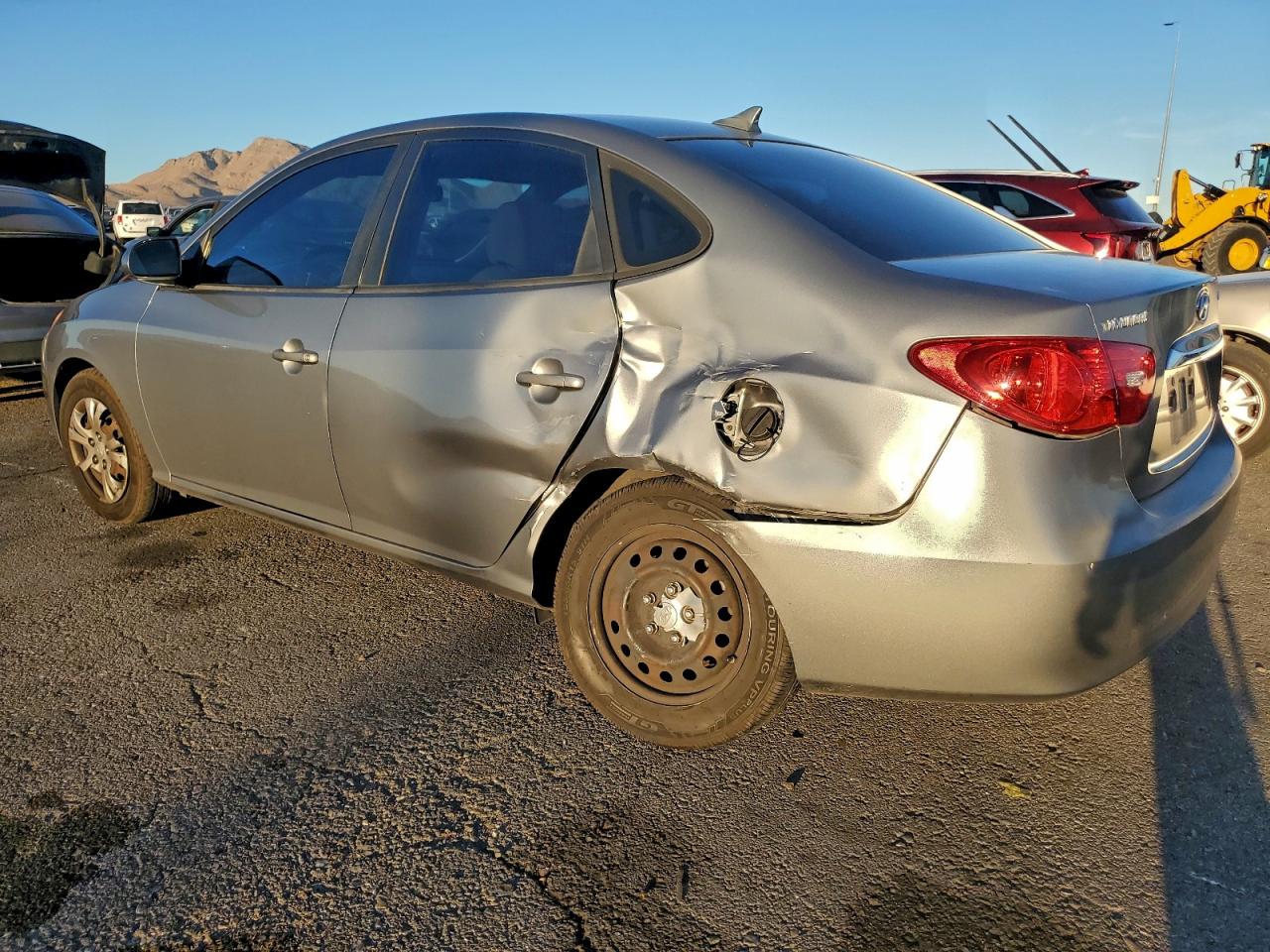 2010 HYUNDAI ELANTRA BLUE photo 2