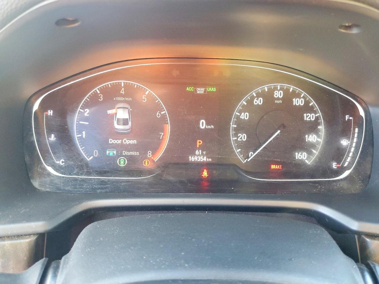 2018 HONDA ACCORD EXL photo 9