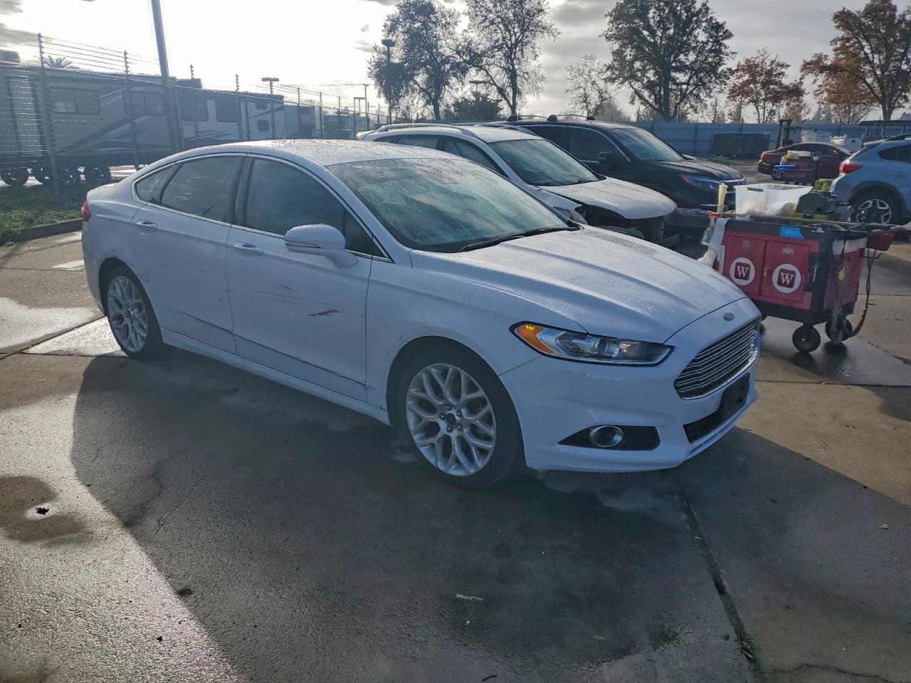 2014 FORD FUSION TITANIUM photo 4