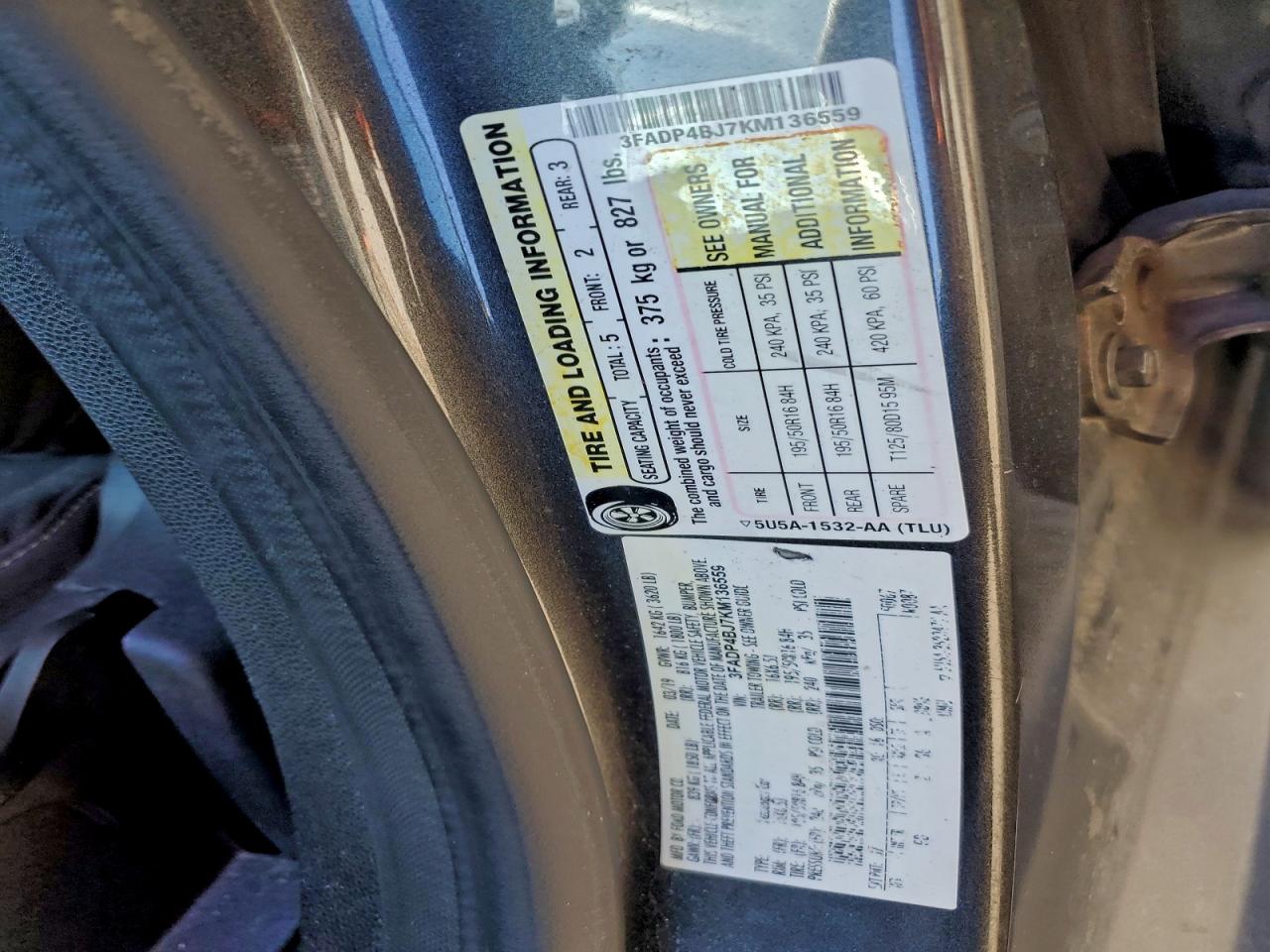 2019 FORD FIESTA SE photo 23