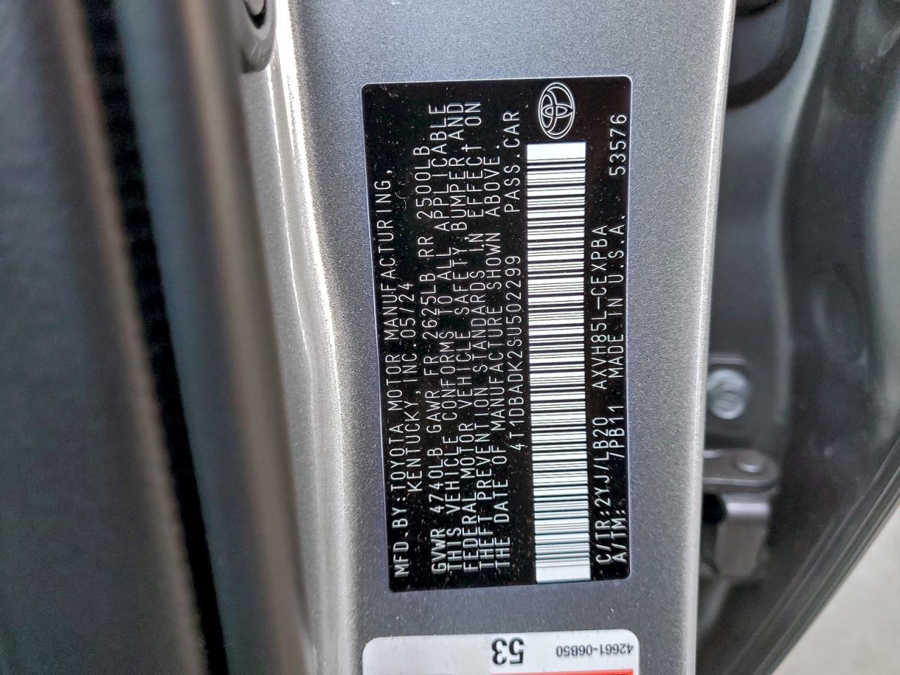 2025 TOYOTA CAMRY XSE photo 23